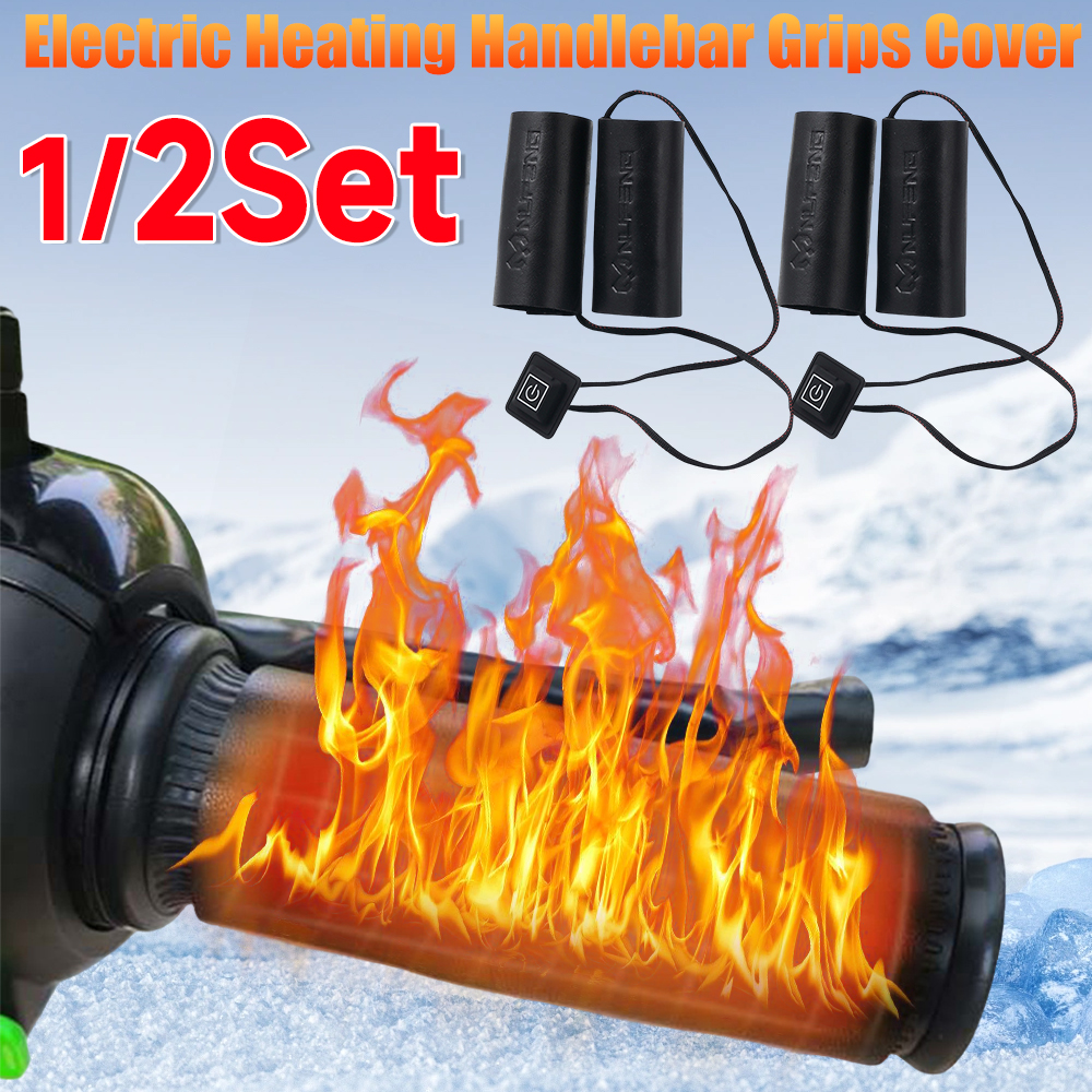 Hand Warmer Electric - Elektrisch beheizte Griffabdeckung, USB, Anti-Vibration, Motorrad,