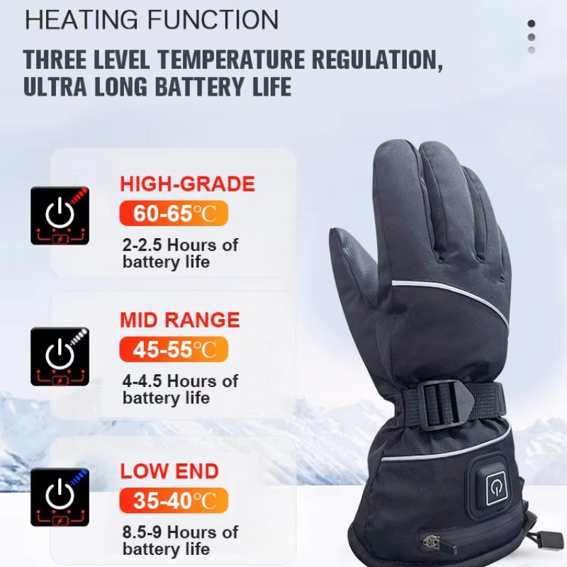Touch Screen Gloves - Snowboard Touchscreen Wärme Winter Warme Heizung