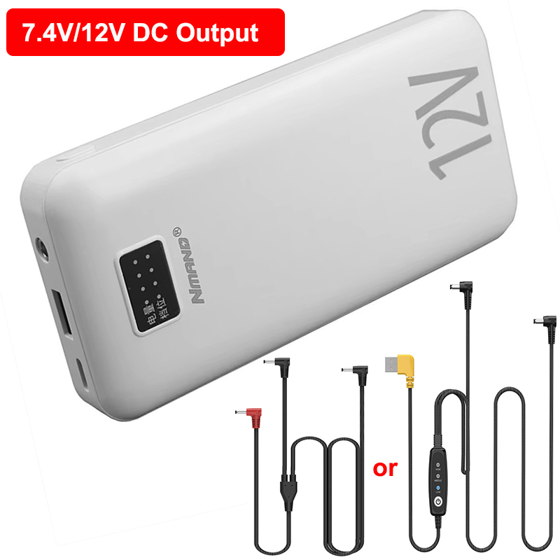 Heated Vest Battery - 12V DC Powerbank 18000mAh für Beheizte