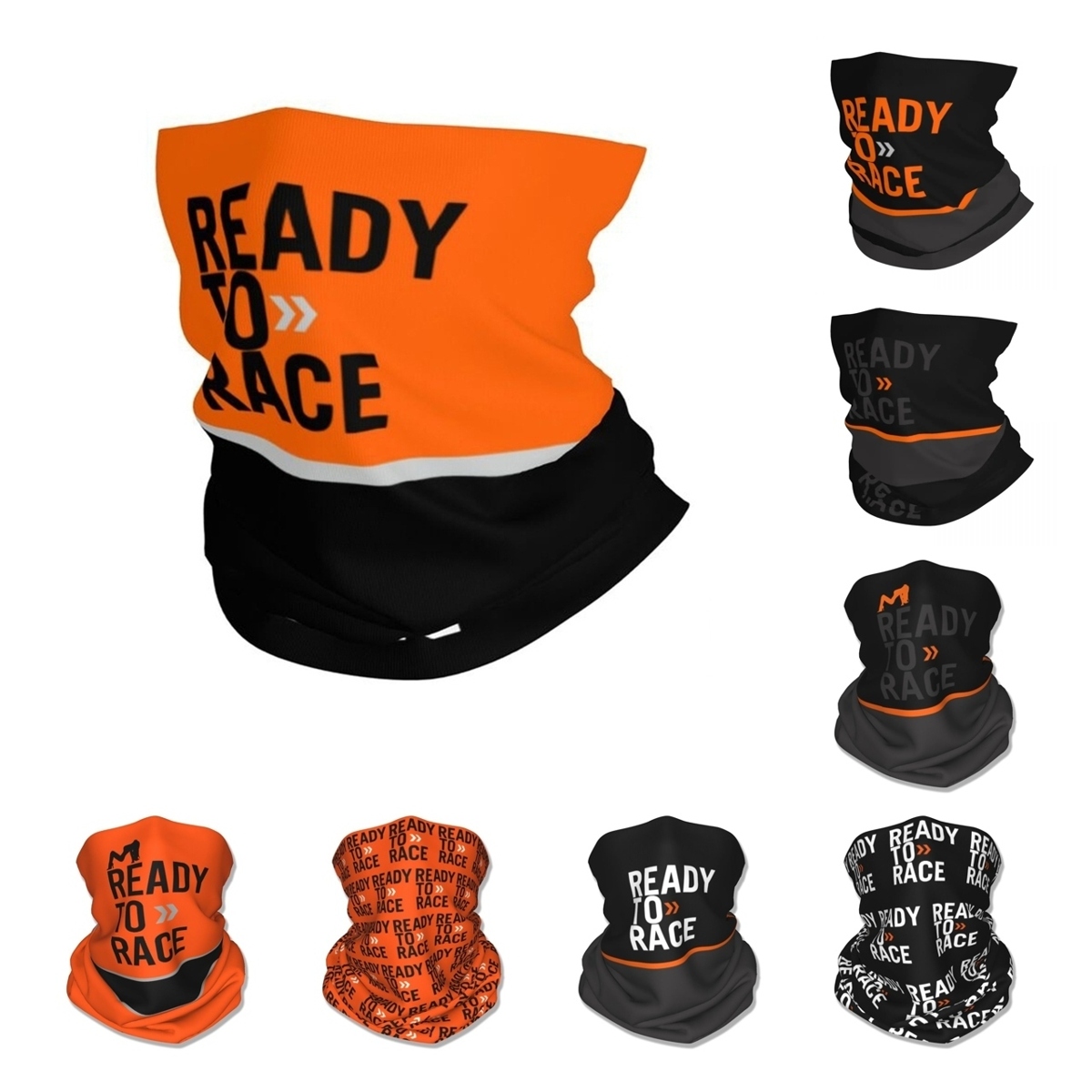 Neck Gaiter Fleece - Motor Enduro Cross Motocross Bandana Halsmanschette