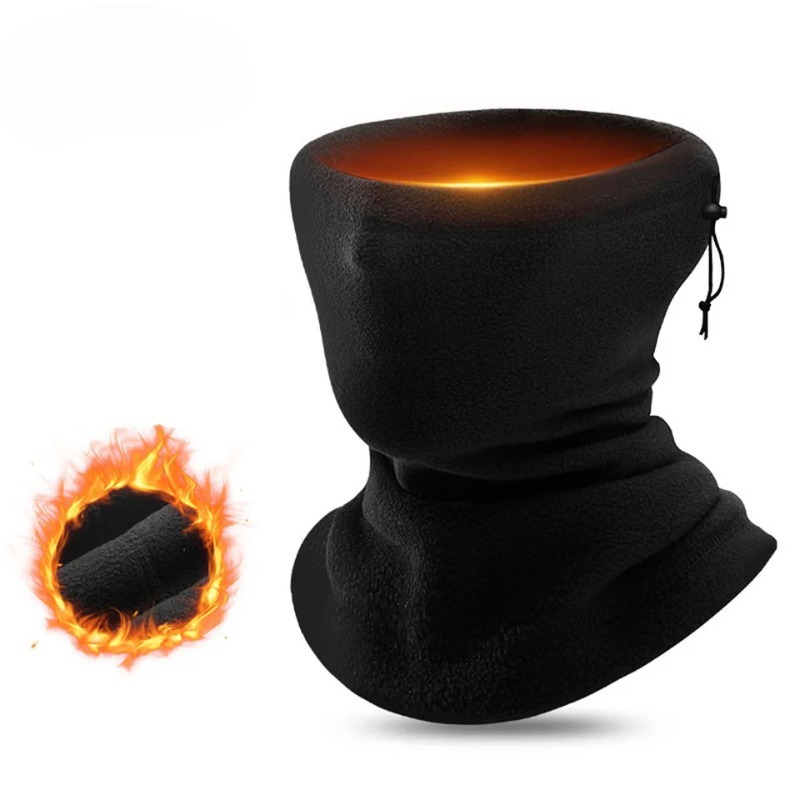 Neck Gaiter Fleece - Winter-Halswärmer, Gamasche, Schal, winddicht, Radfahren, Bandana,