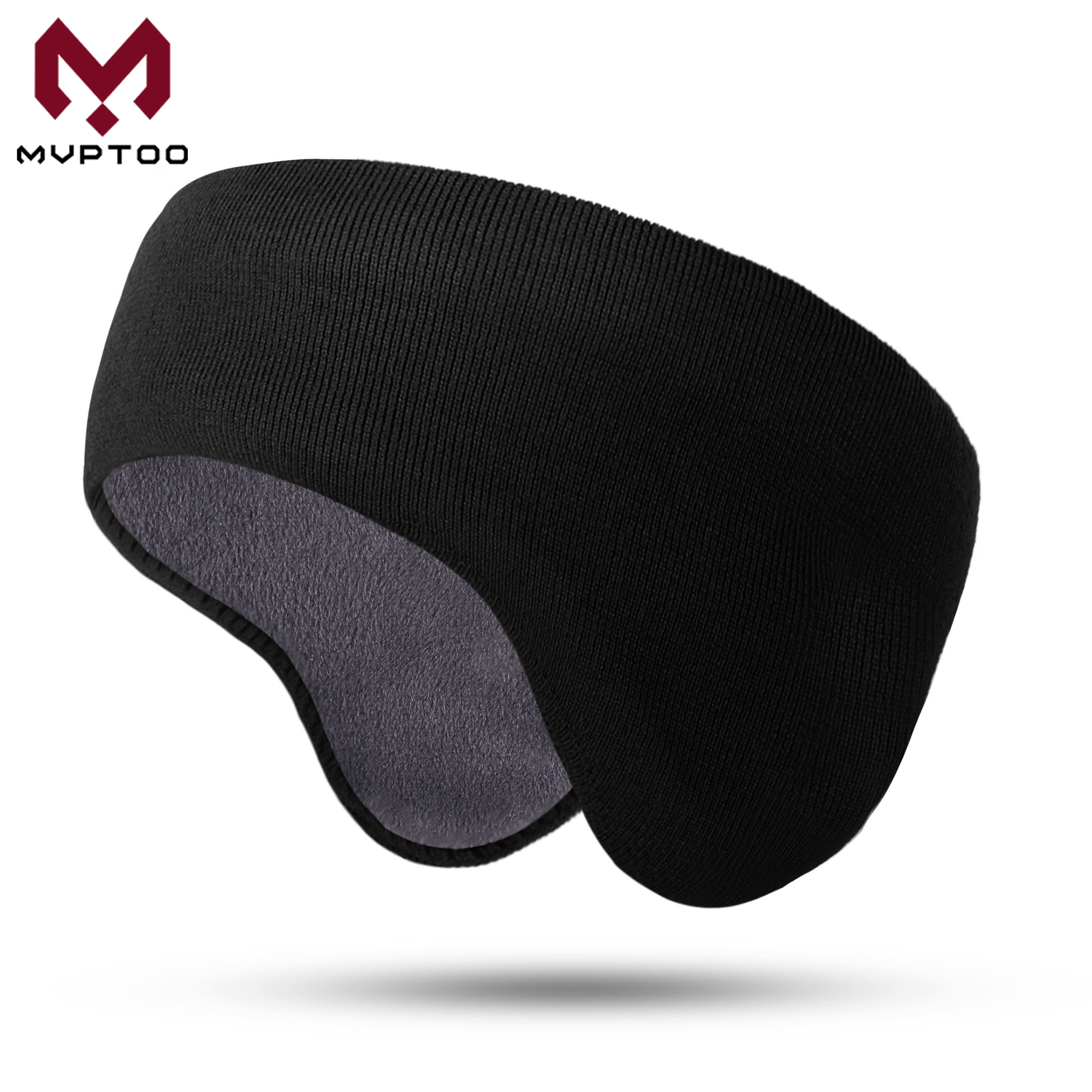 Winter Headband Fleece - Winter Fleece Bandana Doppelschicht Ohrenwärmer Winddicht