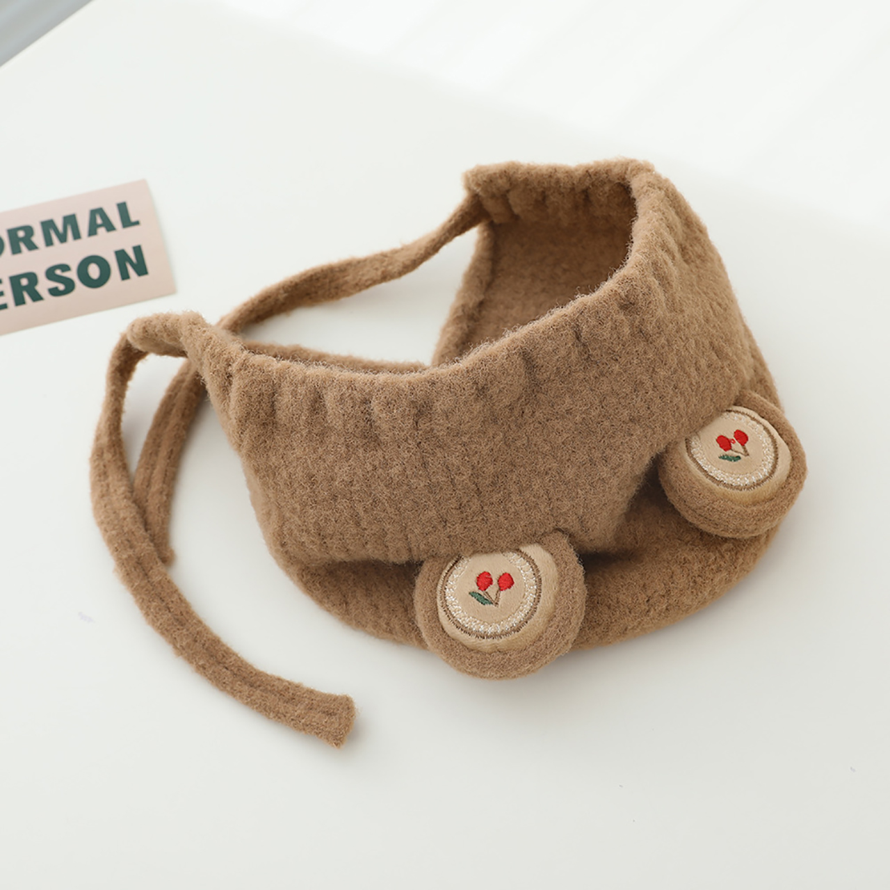Knit Beanie Hat Warm - Herbst-Winter Baby Strickmütze mit Niedlichen Ohren,