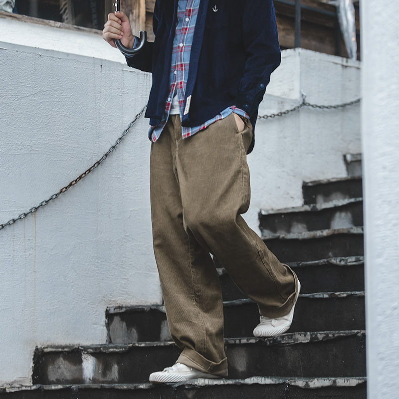 Corduroy Pant Warm - Maden American Vintage Hosen Herren Herbst