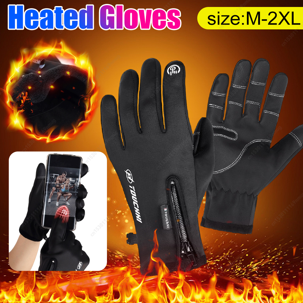 Touch Screen Gloves - USB-Touchscreen-Handschuhe, Winter, warm, elektrisch, beheizte Handschuhe,