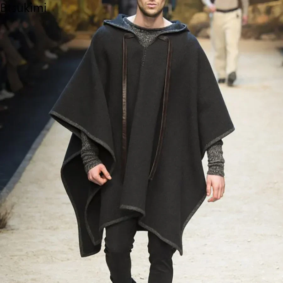 Wool Scarf Men - Neue 2025, Männer Herbst Winter Schal