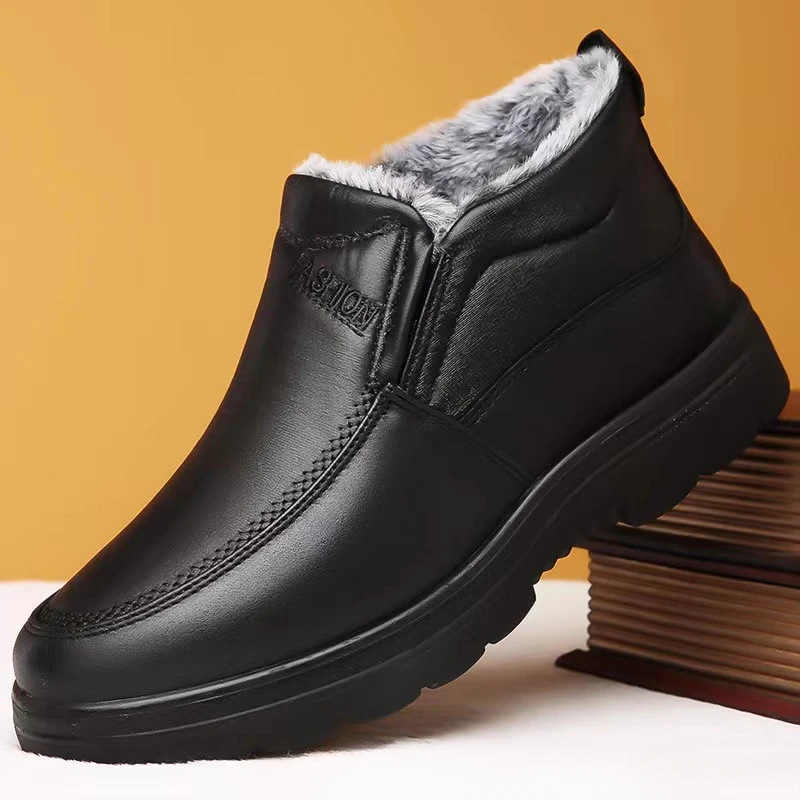 Waterproof Winter Boot - Winter herren Stiefeletten Plüsch Warme Anti