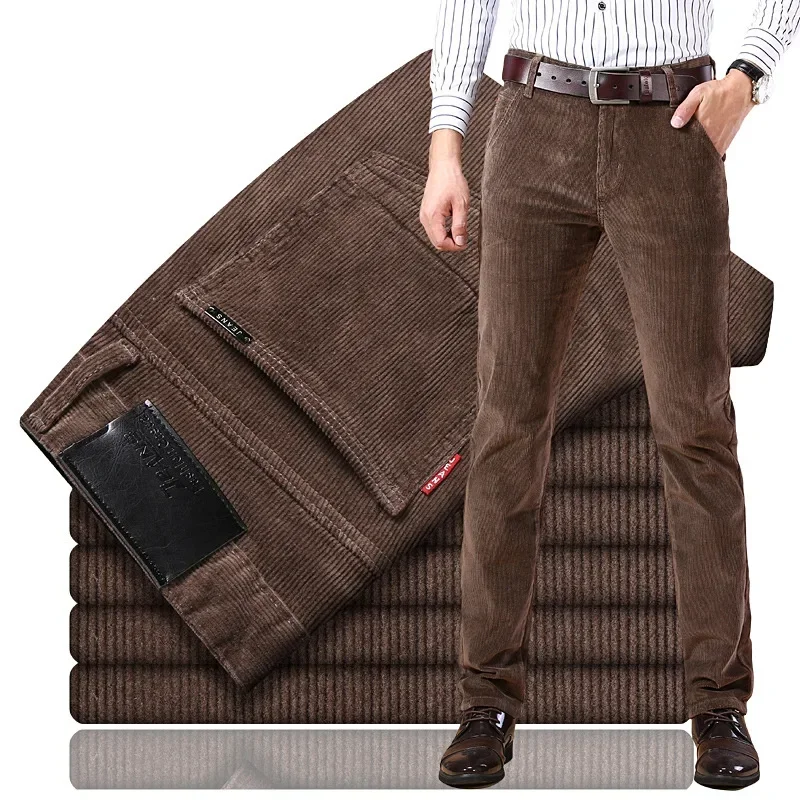 Corduroy Pant Warm - 2023 frühling Herbst männer Cord Casual