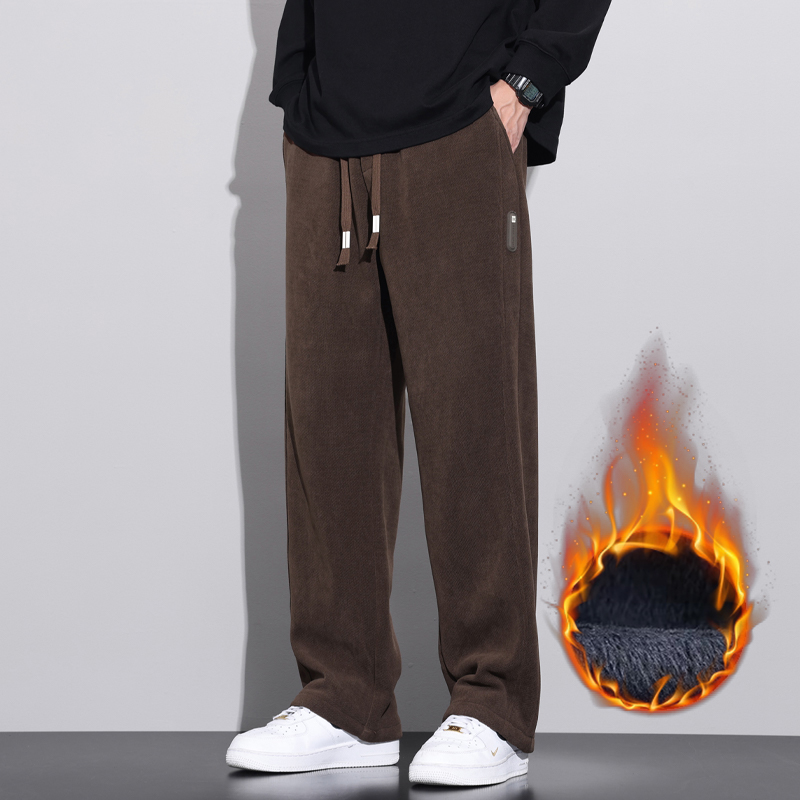 Corduroy Pant Warm - Winter Weiche Fleece Warme Cord Hosen