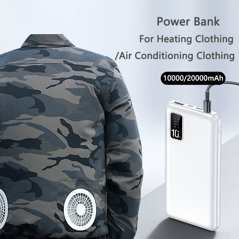 Heated Vest Battery - 20000 mAh Power Bank für beheizte