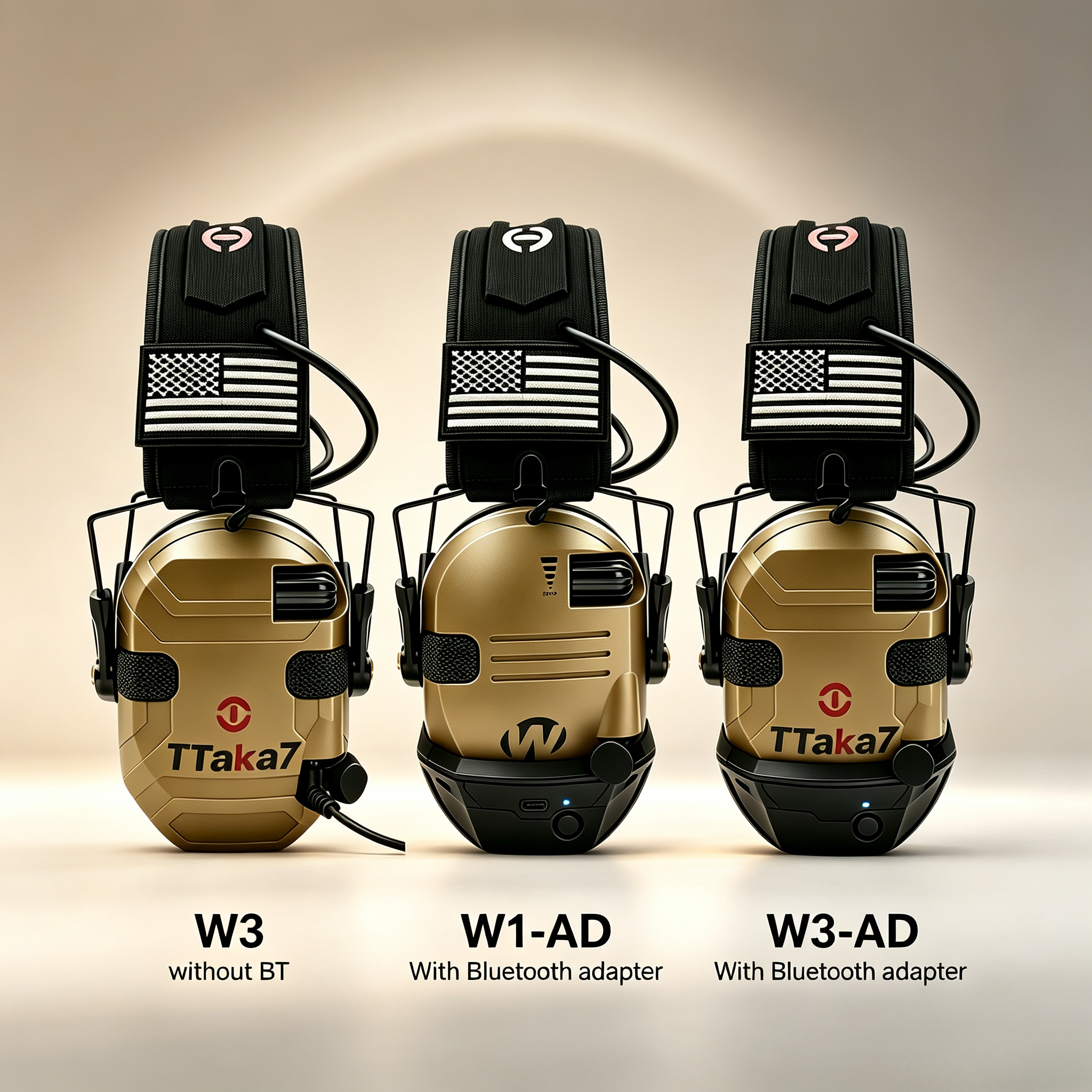 Earmuffs Foldable - Neuer W1/W3 Faltbarer Elektronischer Schieß-Gehörschutz, Anti-Lärm-Kopfhörer,