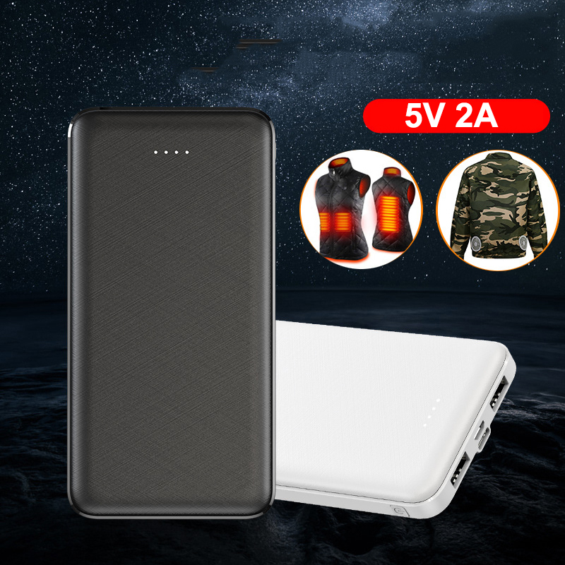 Heated Vest Battery - 5V 2A Power Bank 20000mAh für