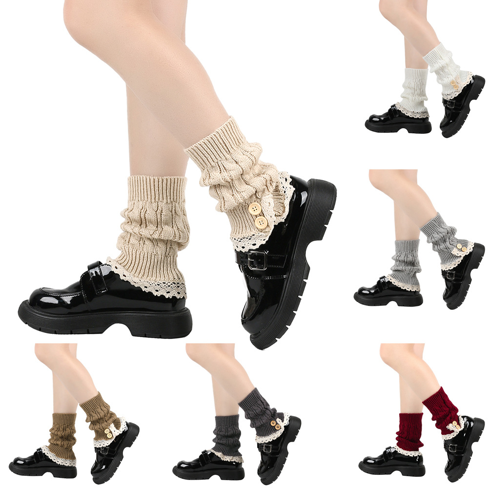 Thermal Sock Wool - Damen-Beinlinge, Knöchel, Winter, warm, Stretch, gestrickt,
