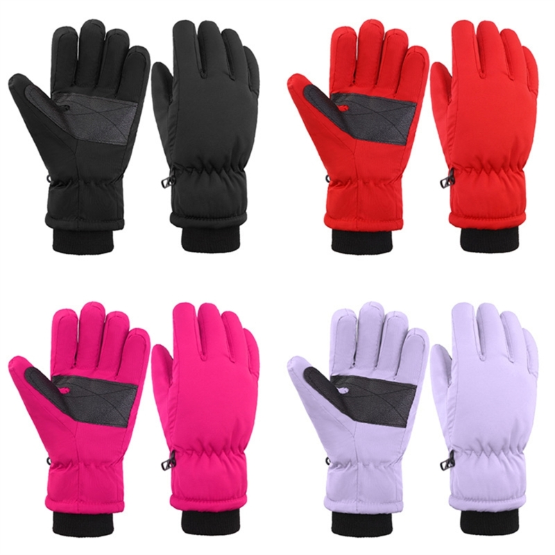 Snow Glove Insulated - 49ME 2 Stück wasserdichte Kinder-Skihandschuhe, warm,
