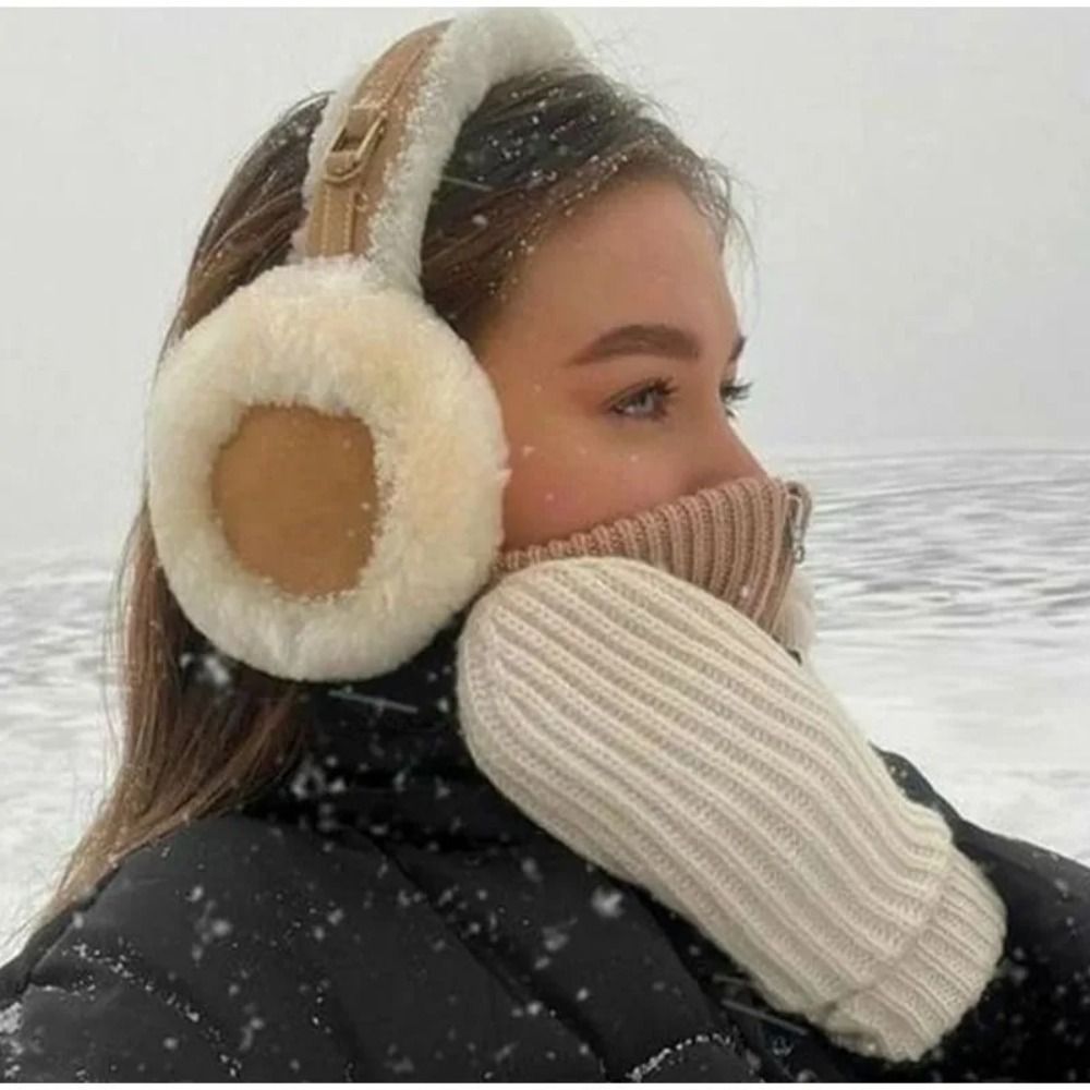 Earmuffs Foldable - Plüsch Ohren schützer wärmer faltbare Ohr
