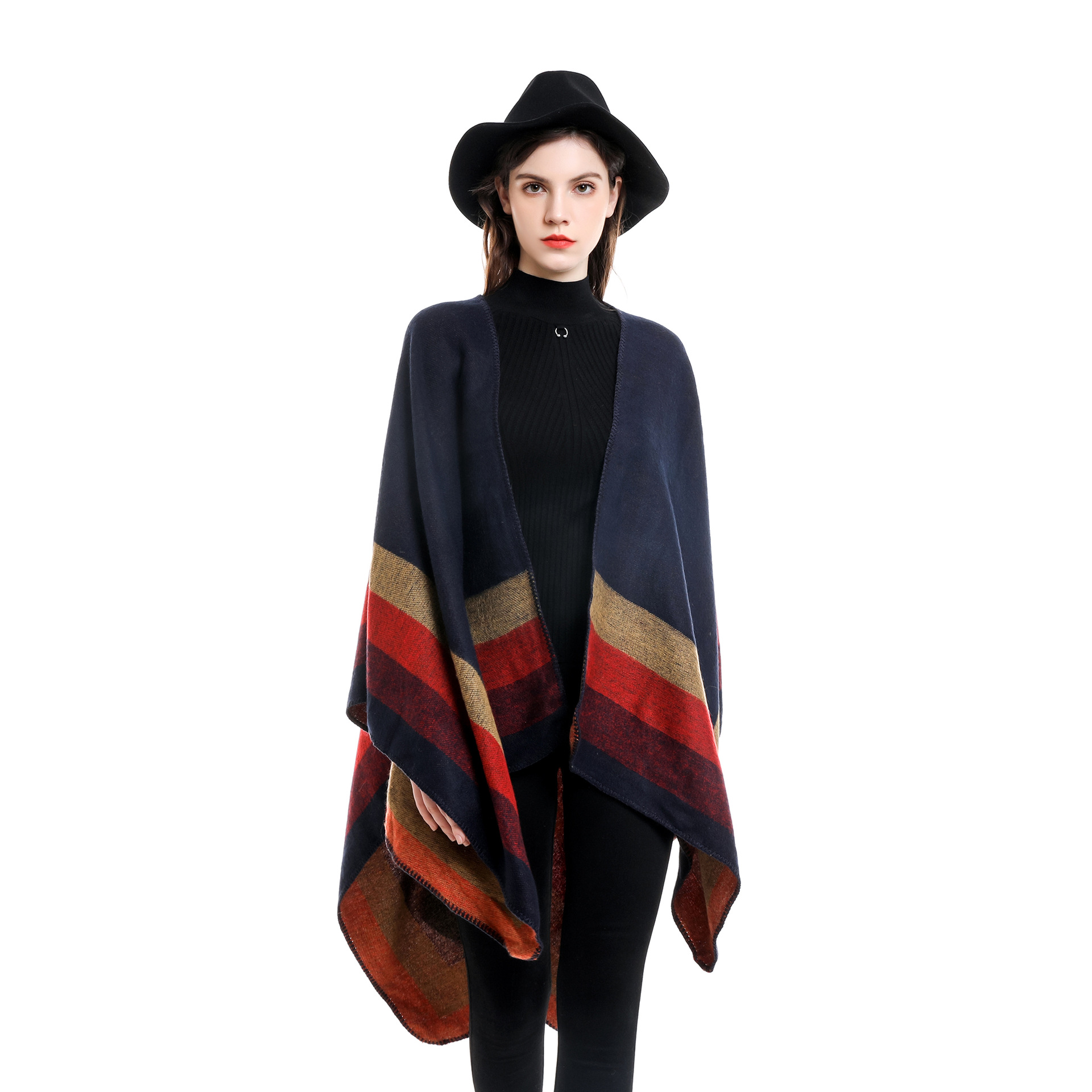 2024 neue Mode Winter Warme Pl – Shawl Wrap Winter Bewertung und Preis