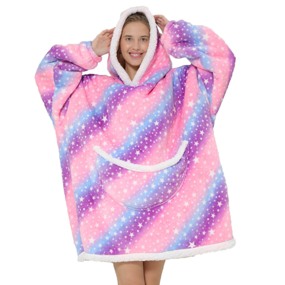 Lazy Hoodie Decke übergroß für – Sherpa Hoodie Fleece Bewertung und Preis