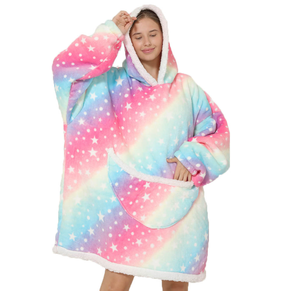 Lazy Hoodie Decke übergroß für – Sherpa Hoodie Fleece Bewertung und Preis