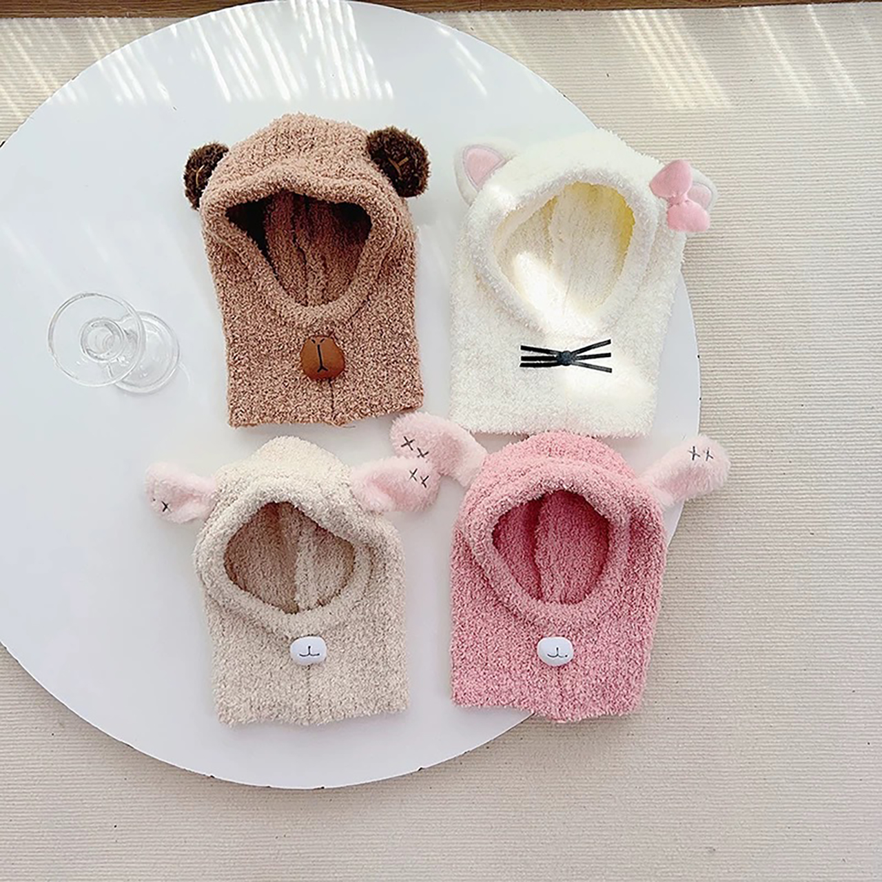 Cartoon-Kinder-Sturmhaube, Win – Knit Beanie Hat Warm Bewertung und Preis