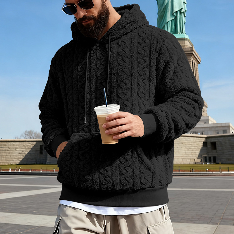 Männer Fleece Hoodie Winter Wa – Sherpa Hoodie Fleece Bewertung und Preis