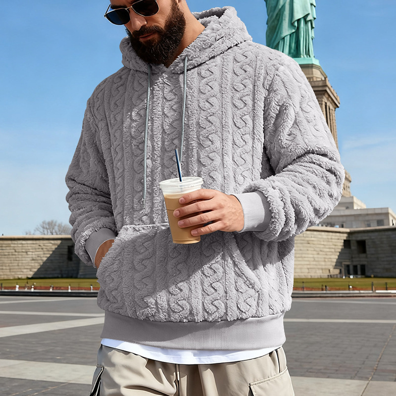 Männer Fleece Hoodie Winter Wa – Sherpa Hoodie Fleece Bewertung und Preis