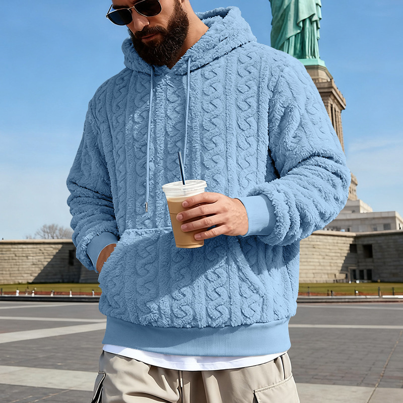 Männer Fleece Hoodie Winter Wa – Sherpa Hoodie Fleece Bewertung und Preis