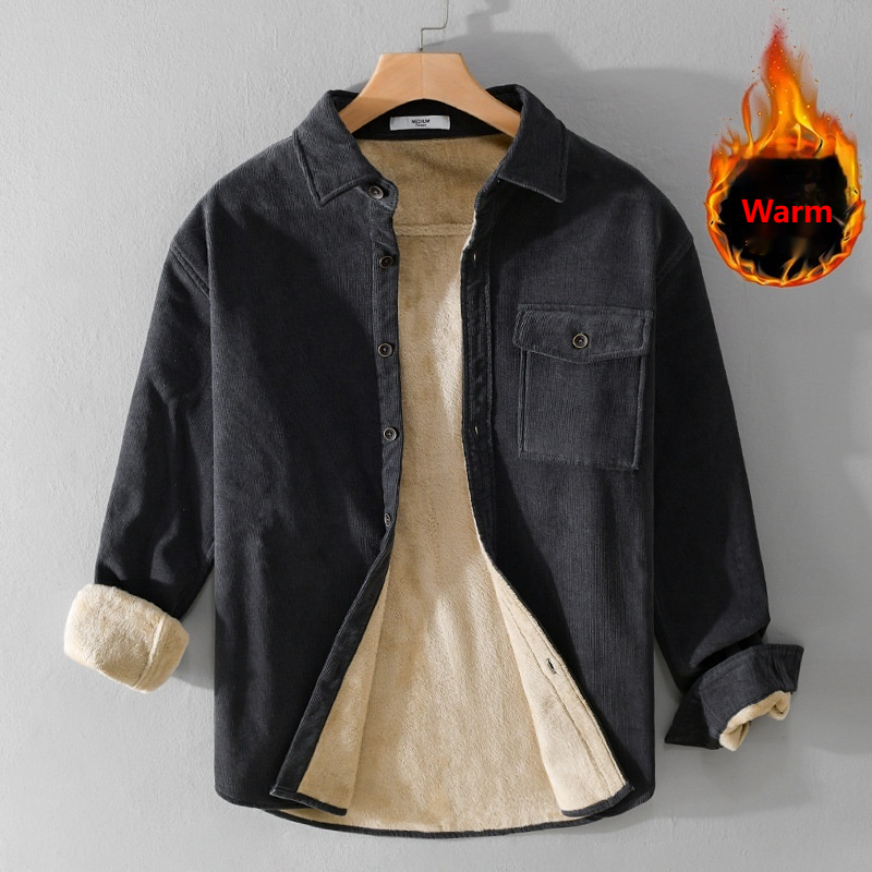 Herren Cordhemdjacke Schwergew – Flannel Shirt Lined Bewertung und Preis