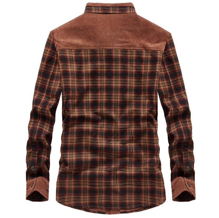 Herrenjacken Winter Winddichte – Flannel Shirt Lined Bewertung und Preis