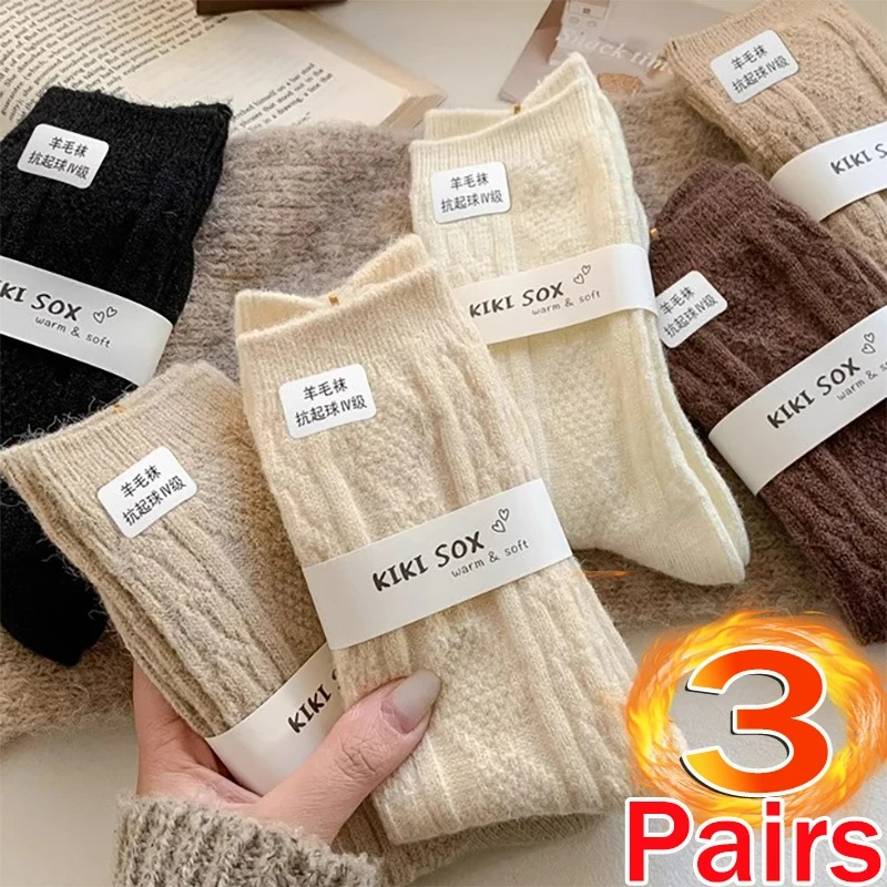 3 Paar Kaschmir-Wollsocken für – Thermal Sock Wool Bewertung und Preis