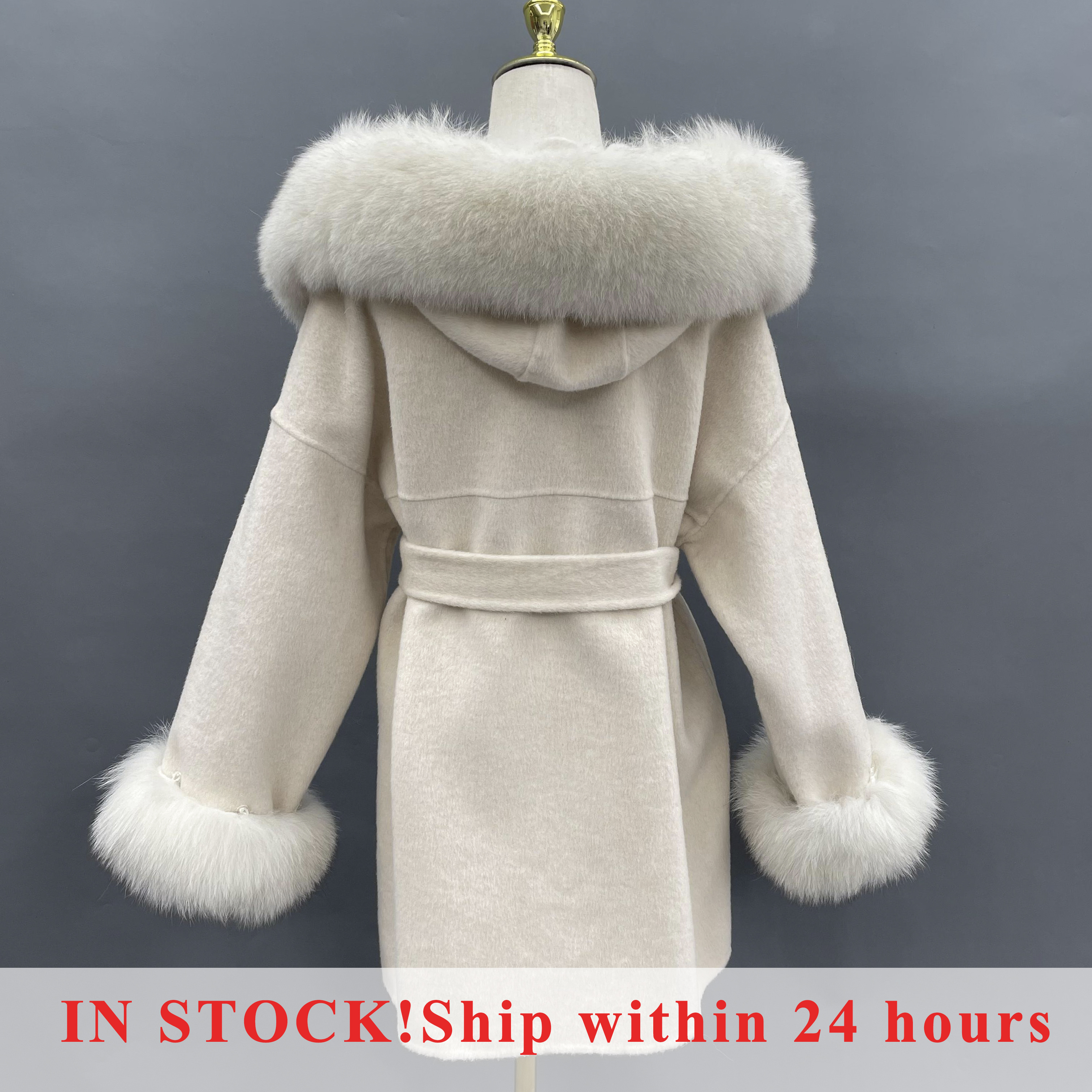 MISSJANEFUR Wollmantel mit ech – Wool Coat Peacoat Bewertung und Preis
