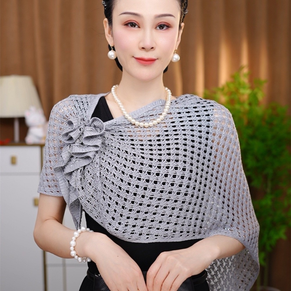 Glitzerndes Design Ausgehöhlte – Shawl Wrap Winter Bewertung und Preis