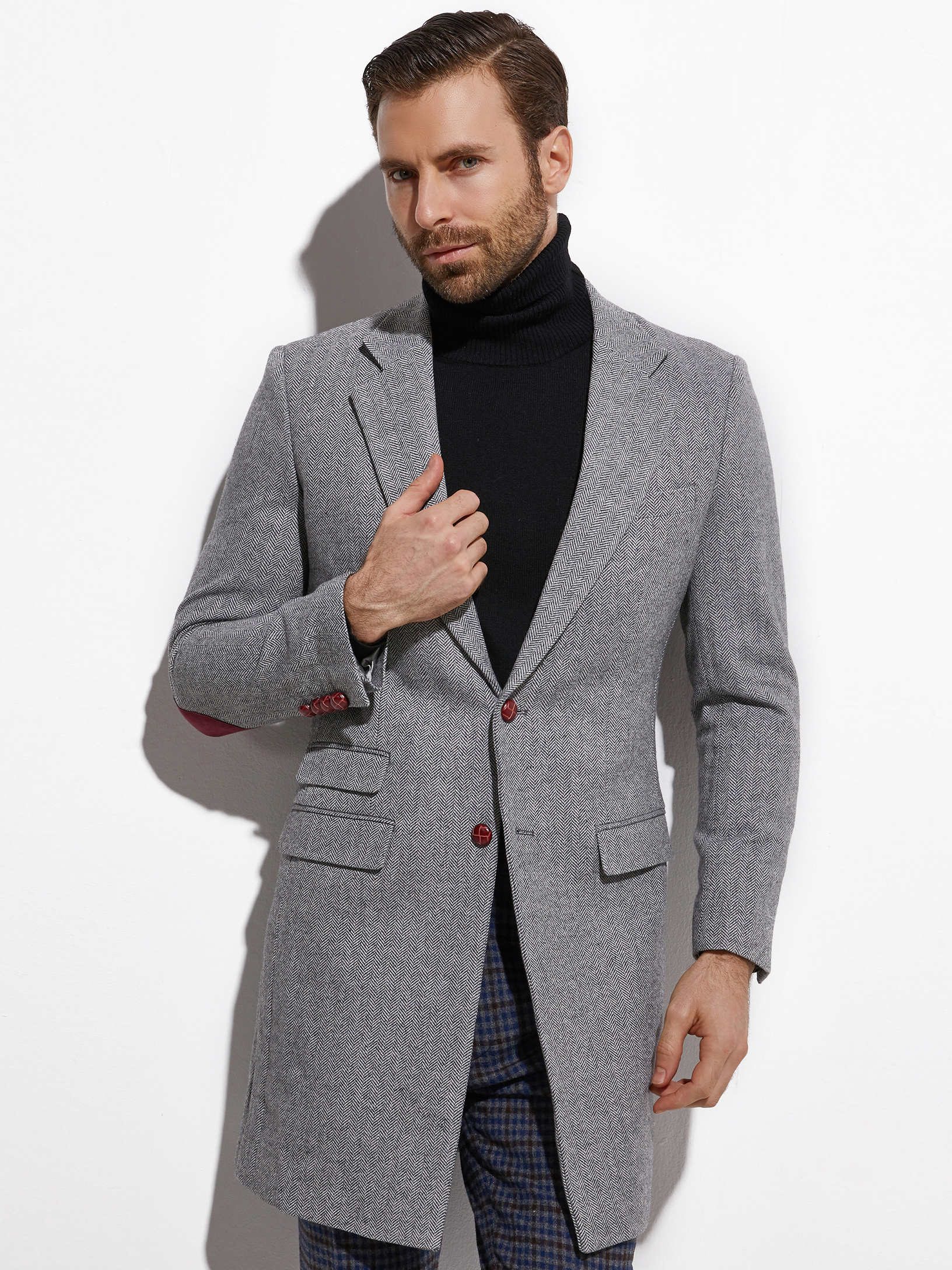 2026 Mittellanger Frühlings-He – Wool Coat Peacoat Bewertung und Preis