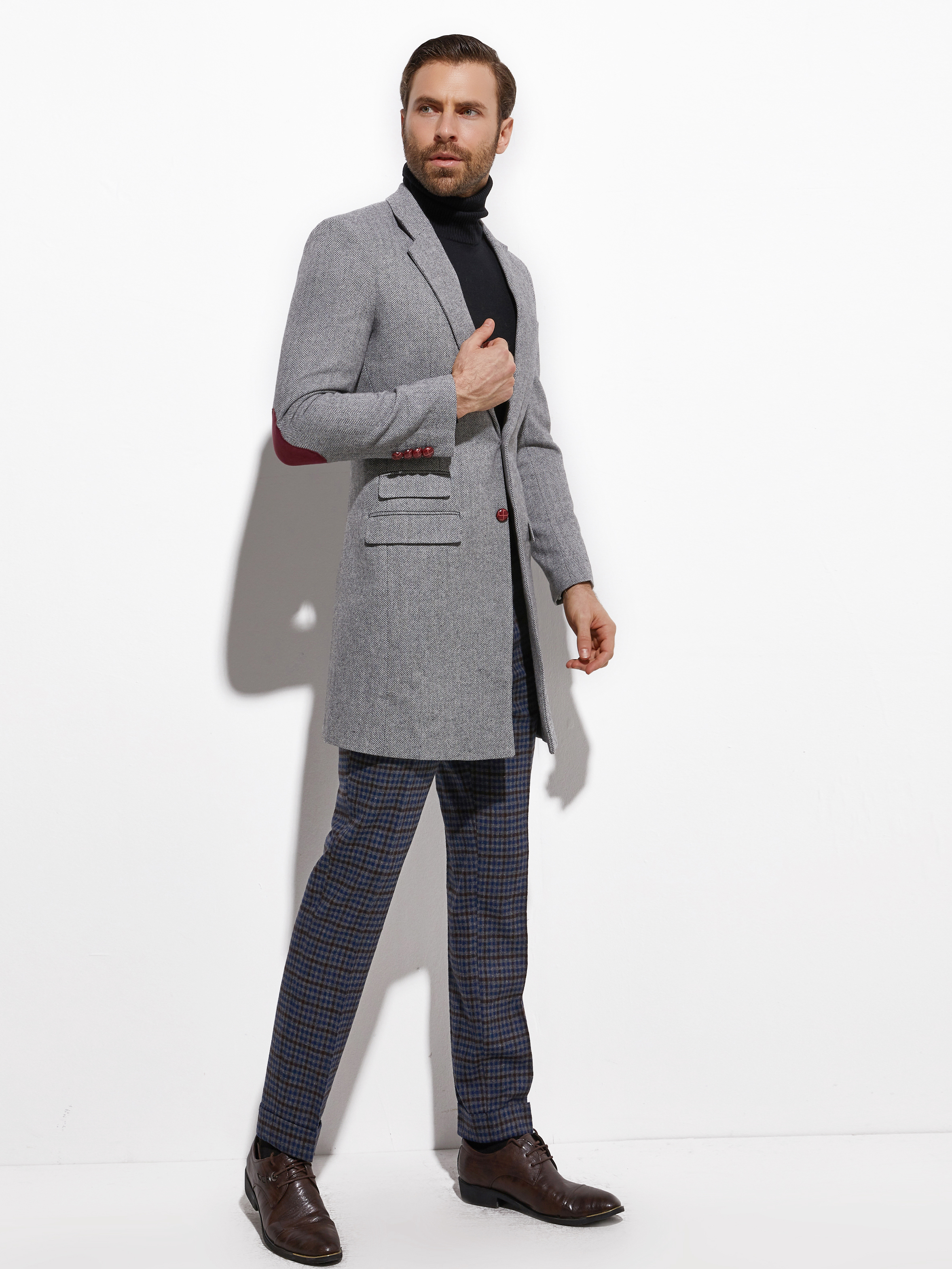 2026 Mittellanger Frühlings-He – Wool Coat Peacoat Bewertung und Preis