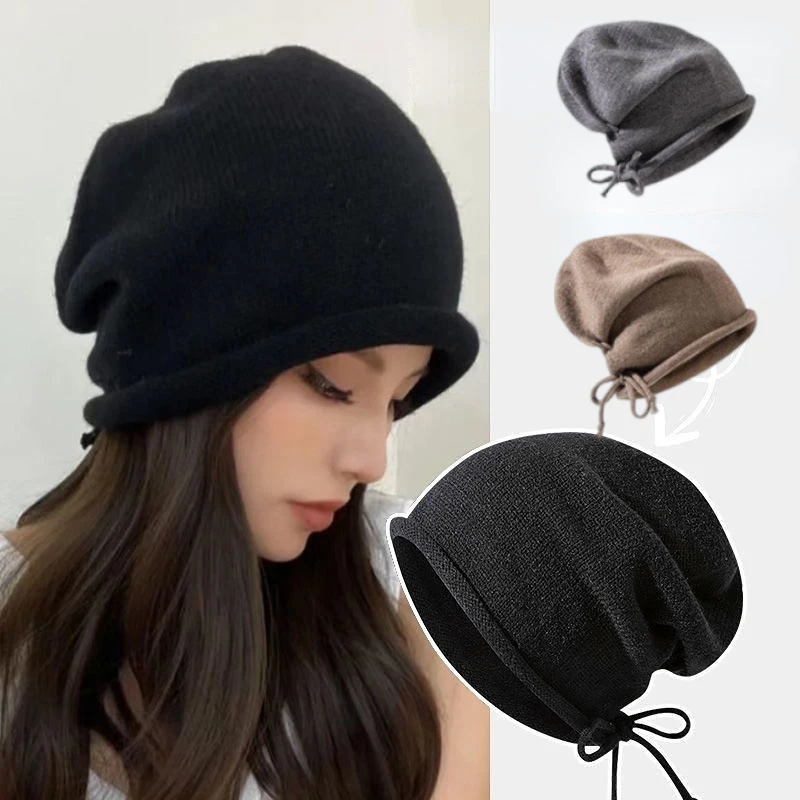 Gestrickte Motorhaube Hauben W – Knit Beanie Hat Warm Bewertung und Preis