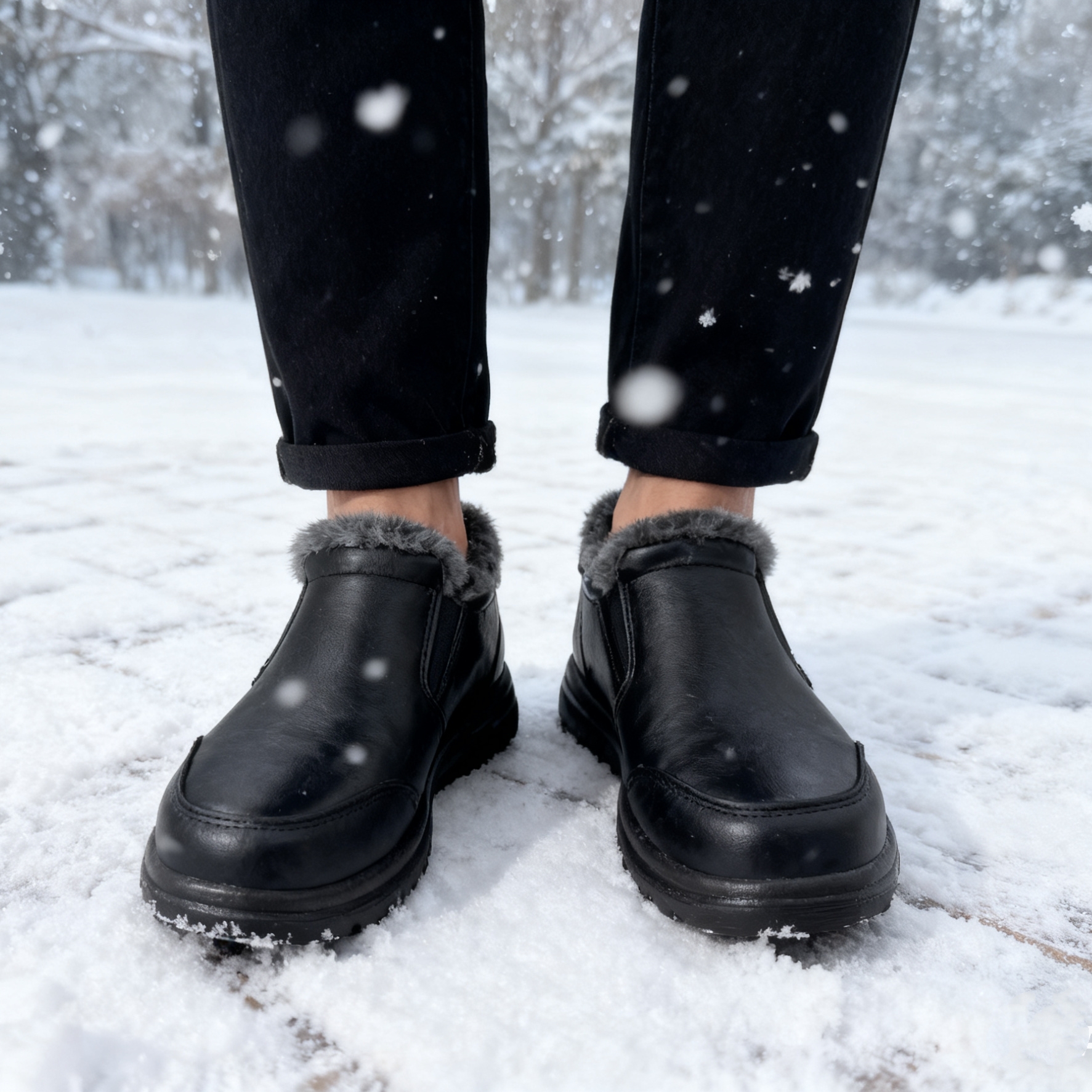 Herren-Winterstiefel mit Kunst – Waterproof Winter Boot Bewertung und Preis
