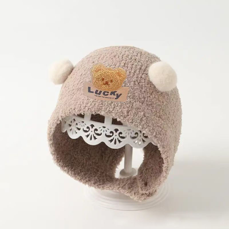Niedliche Bären-Baby-Ohrenschu – Knit Beanie Hat Warm Bewertung und Preis