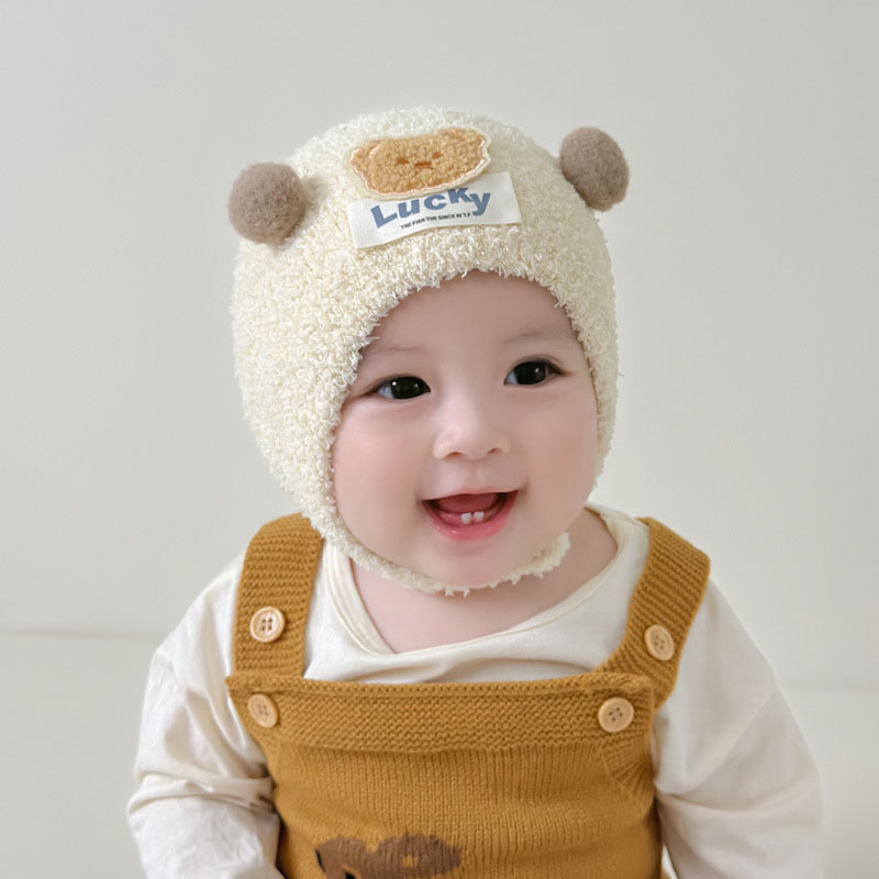 Niedliche Bären-Baby-Ohrenschu – Knit Beanie Hat Warm Bewertung und Preis
