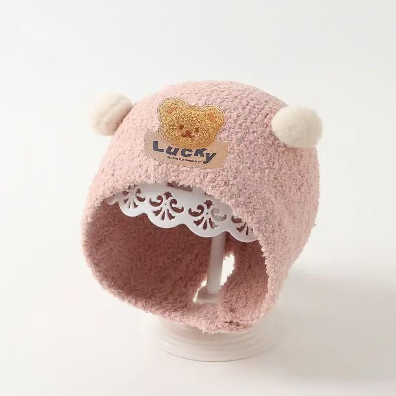 Niedliche Bären-Baby-Ohrenschu – Knit Beanie Hat Warm Bewertung und Preis
