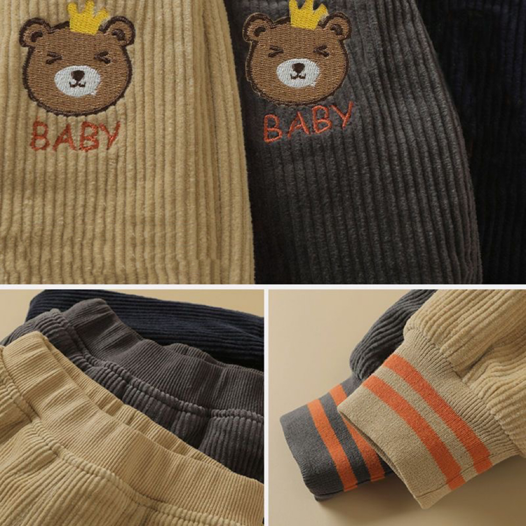 1 stücke Jungen Mädchen Winter – Corduroy Pant Warm Bewertung und Preis