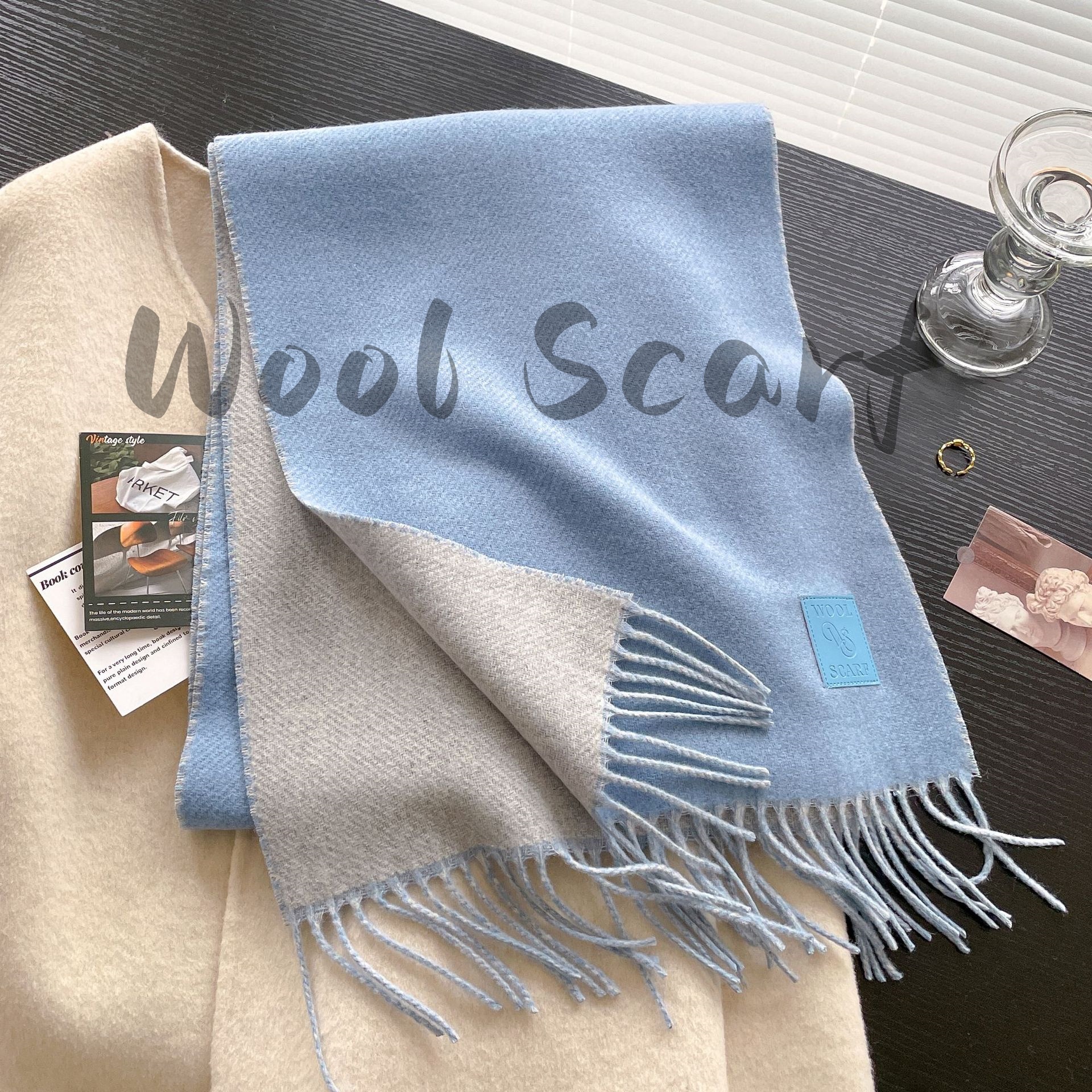 NEUE Wolle Winter Dicke Warme  – Cashmere Pashmina Wrap Bewertung und Preis