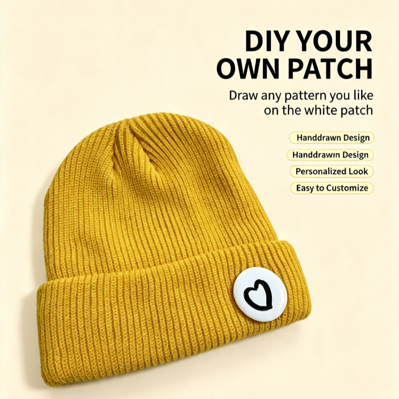 Einfarbige DIY-Strickmütze zum – Knit Beanie Hat Warm Bewertung und Preis