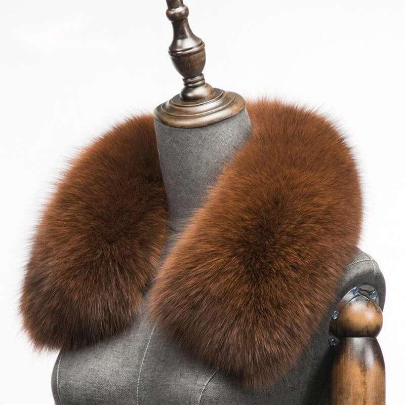 Winter Natürliche Fuchs Pelz S – Shawl Wrap Winter Bewertung und Preis