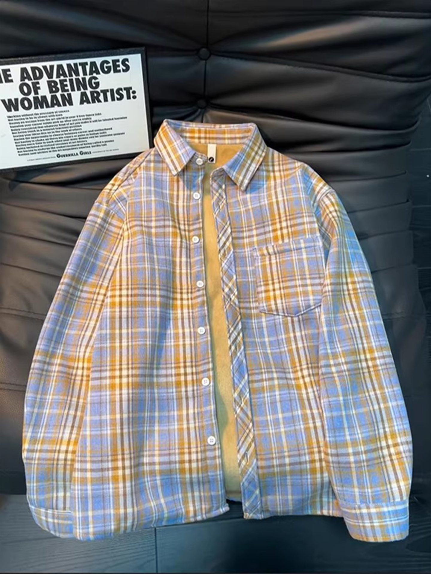 Herren Vintage Kariertes Flane – Flannel Shirt Lined Bewertung und Preis