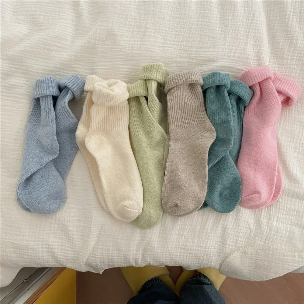 Einfarbige Frauen Winter dicke – Thermal Sock Wool Bewertung und Preis