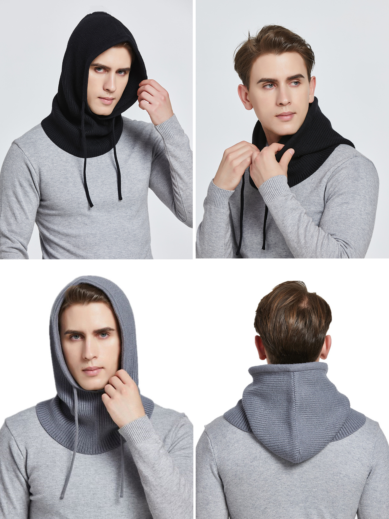 Gestrickte Woll-Sturmhaube, Sk – Wool Scarf Men Bewertung und Preis