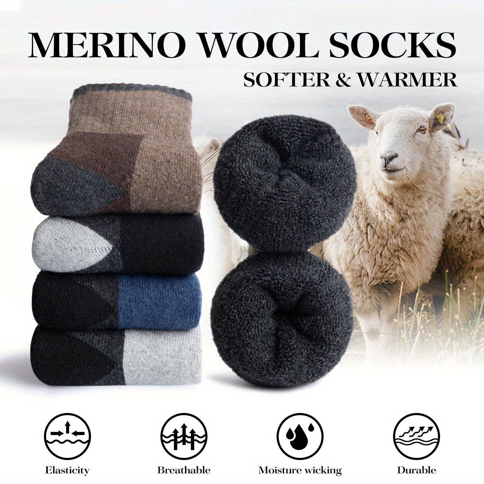 Winter-Socken aus Merinowolle, – Thermal Sock Wool Bewertung und Preis