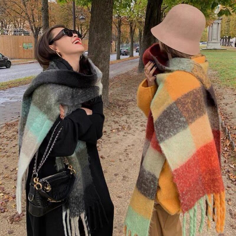 NEUE Luxus Winter Dicke Warme  – Cashmere Pashmina Wrap Bewertung und Preis