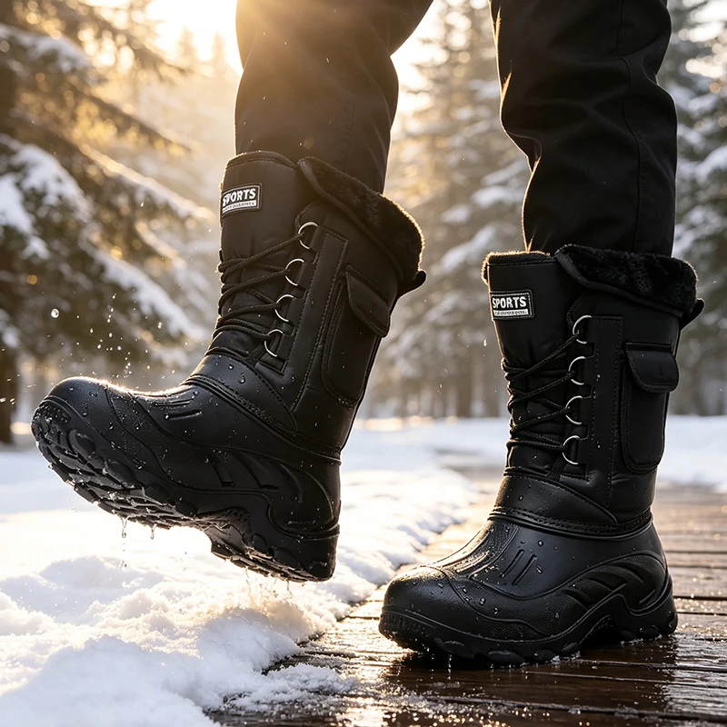 Herren Winter Schneestiefel Ou – Waterproof Winter Boot Bewertung und Preis
