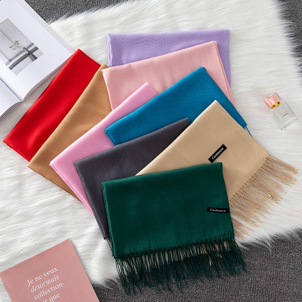 Frauen Solide Schal Kaschmir G – Cashmere Pashmina Wrap Bewertung und Preis