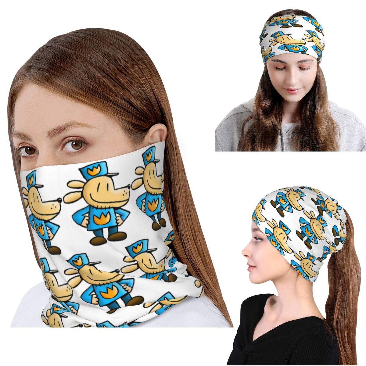 Dog Man Comedic Graphic Novel  – Knit Beanie Hat Warm Bewertung und Preis